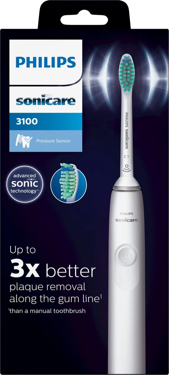Philips Sonicare Series 3100 HX3671/13 - Elektrische Tandenborstel - Wit 6 Philips Sonicare Series 3100 HX3671/13 - Elektrische Tandenborstel - Wit - Afbeelding 4
