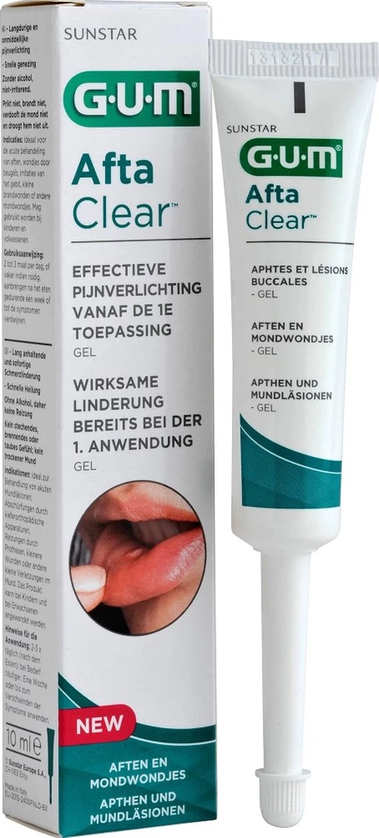 GUM® GUM AftaClear Mondgel 10 Ml 12 GUM® GUM AftaClear Mondgel 10 Ml - Afbeelding 10