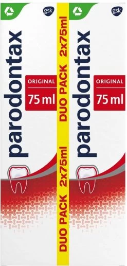 Parodontax Original Dagelijkse Tandpasta Tegen Bloedend Tandvlees 2x75 Ml 13 Parodontax Original Dagelijkse Tandpasta Tegen Bloedend Tandvlees 2x75 Ml -Mondverzorging 573x1200