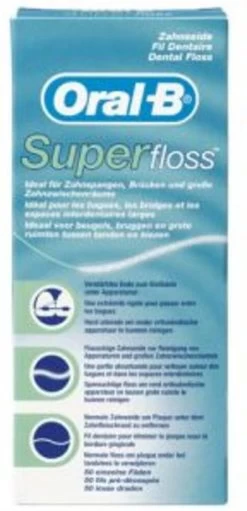 Oral B Oral-B Superfloss - 50 Stuks - Flosdraad