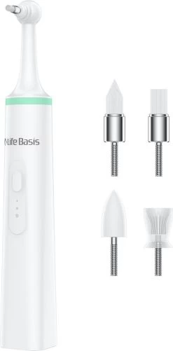 Merkloos Tandplak Verwijderen - Tanden Polijsten Electrisch (niet Oplaadbaar!!!) - Tandenpolijster Verbeterde Versie - Nr.1 Tandenpolijster - Tanden Polijsten - Tandplak Verwijderaar - Multifunctionele Tandenborstel - Gratis 5 Cupjes Polijstpasta -Mondverzorging 592x1200 2