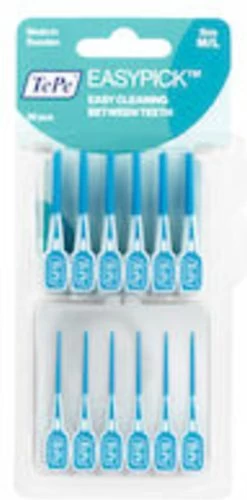 Tepe EasyPick Blauw Maat M/L – 36 Stuks 12 Tepe EasyPick Blauw Maat M/L – 36 Stuks -Mondverzorging 593x1200 1