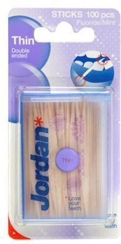 Jordan Tandenstoker Dun - 3x 100 Stuks - Voordeelverpakking -Mondverzorging 596x1200 2