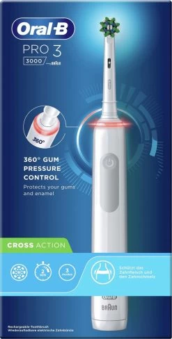 Oral B Oral-B Pro 3 3000 - Wit - Elektrische Tandenborstel - Ontworpen Door Braun - 1 Handvat En 1 Opzetborstel 18 Oral B Oral-B Pro 3 3000 - Wit - Elektrische Tandenborstel - Ontworpen Door Braun - 1 Handvat En 1 Opzetborstel -Mondverzorging 607x1200 2