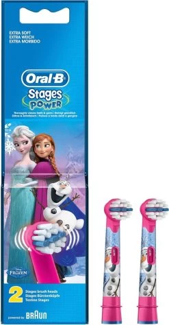 Oral B Oral-B Stages Power - Disney Frozen - Opzetborstels - 2 Stuks -Mondverzorging 625x1200
