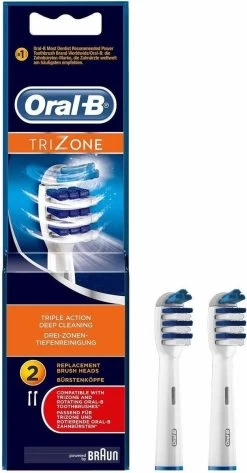 Oral B Oral-B TriZone - Opzetborstels - 2 Stuks 31 Oral B Oral-B TriZone - Opzetborstels - 2 Stuks -Mondverzorging 626x1200