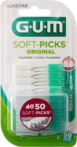 GUM® GUM Soft-Picks Original Regular 50 Stuks