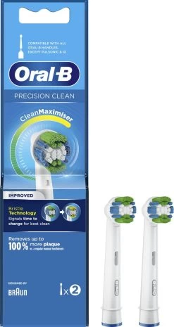 Oral B Oral-B Precision Clean - Met CleanMaximiser-technologie - Opzetborstels - 2 Stuks 20 Oral B Oral-B Precision Clean - Met CleanMaximiser-technologie - Opzetborstels - 2 Stuks -Mondverzorging 637x1200 5