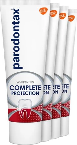 Parodontax Complete Protection Whitening - Tandpasta - Tegen Bloedend Tandvlees - 4x75 Ml -Mondverzorging 638x1200 10