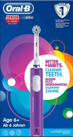 Oral B Oral-B Junior - Elektrische Tandenborstel - Paars -Mondverzorging 638x1200 2