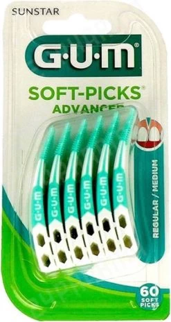 GUM® Gum Soft-Picks Advanced Regular - 60 Stuks -Mondverzorging 639x1200 5