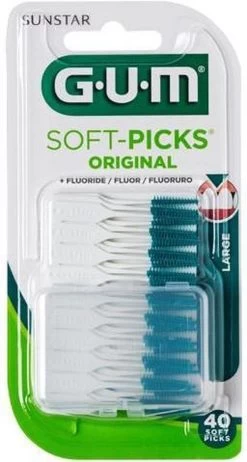 GUM® Gum Soft Picks Large - 40 St - Rager 14 GUM® Gum Soft Picks Large - 40 St - Rager -Mondverzorging 641x1200 2