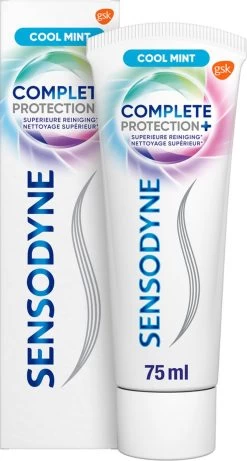 Sensodyne Complete Protection + Cool Mint Tandpasta 4x75 Ml 8 Sensodyne Complete Protection + Cool Mint Tandpasta 4x75 Ml -Mondverzorging 643x1200 2