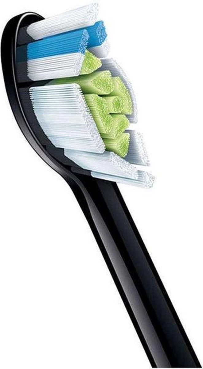 Philips Sonicare W2 Optimal White HX6064/11 - Opzetborstels - 4 Stuks - Zwart 4 Philips Sonicare W2 Optimal White HX6064/11 - Opzetborstels - 4 Stuks - Zwart - Afbeelding 2