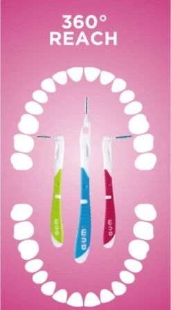 GUM® GUM® BI-DIRECTION | 0.7 | 6 Stuks -Mondverzorging 663x1200 4