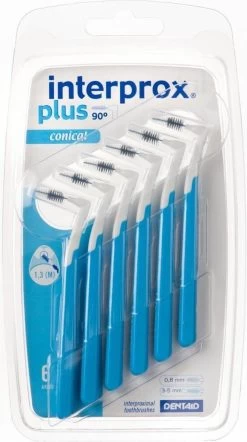 Interprox Plus Conical Tandenstokers - 3 Tot 5 Mm - 3 X 6 Stuks