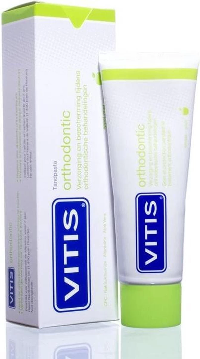 Vitis Orthodontic Tandpasta - 75ml 13 Vitis Orthodontic Tandpasta - 75ml - Afbeelding 11