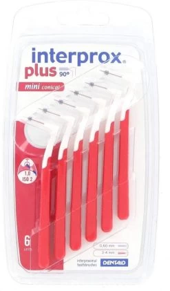 Interprox Plus Mini Conical Tandenstokers - 6 Stuks