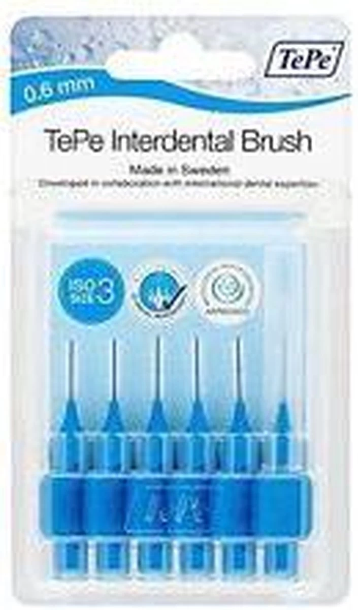 TePe Origineel Blauw G2 - 6 St - Rager 4 TePe Origineel Blauw G2 - 6 St - Rager - Afbeelding 2