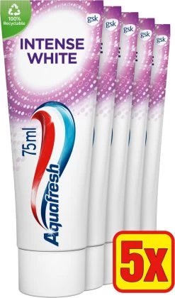 Aquafresh Intense White - Tandpasta - Voordeelverpakking - 5x75ml 14 Aquafresh Intense White - Tandpasta - Voordeelverpakking - 5x75ml -Mondverzorging 705x1200