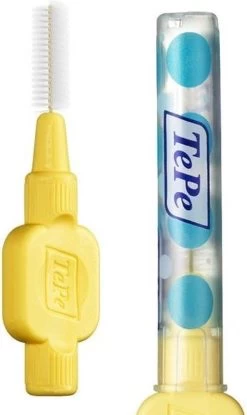 TePe Tandenragers Extra Soft 0.7 Mm Lichtgeel - 25 Stuks -Mondverzorging 714x1200 1