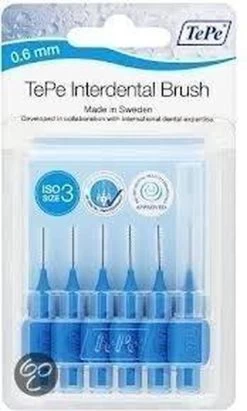 TePe Origineel Blauw G2 - 6 St - Rager 7 TePe Origineel Blauw G2 - 6 St - Rager -Mondverzorging 722x1200