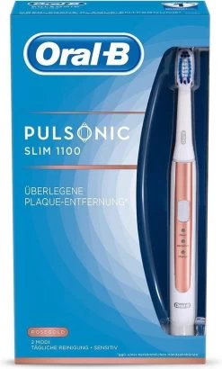 Oral B Pulsonic Slim 1100 Elektrische Tandenborstel Wit/Rosé 20 Oral B Pulsonic Slim 1100 Elektrische Tandenborstel Wit/Rosé -Mondverzorging 723x1200