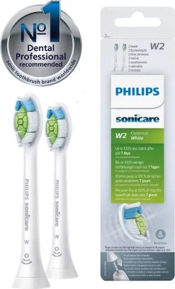 Philips Sonicare W2 Optimal White HX6062/10 - Opzetborstel - 2 Stuks -Mondverzorging 727x1200 2