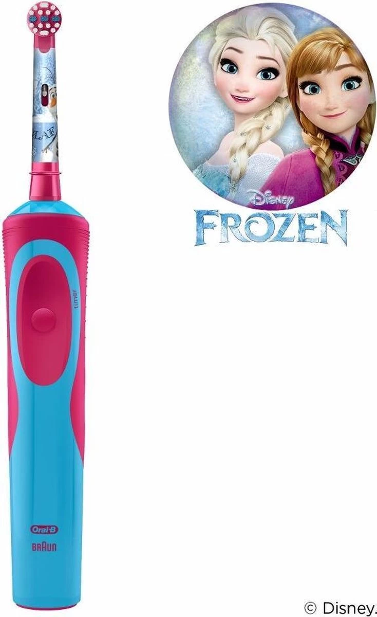 Oral B Oral-B Stages Power Kids Frozen - Elektrische Tandenborstel - 1 Handvat En 1 Opzetborstel 7 Oral B Oral-B Stages Power Kids Frozen - Elektrische Tandenborstel - 1 Handvat En 1 Opzetborstel - Afbeelding 5
