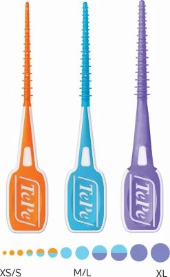 TePe EasyPick Oranje Maat XS/S – 60 Stuks -Mondverzorging 738x1200