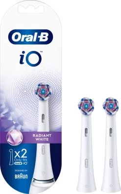 Oral B Oral-B IO Radiant White 2 Stuk(s) Wit