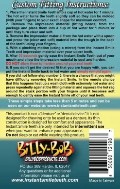 Kunstgebit InstantSmile - Medium - Boven Gebit - Goedkope Kunstgebit- Met Bijgeleverde Vulling 8 Kunstgebit InstantSmile - Medium - Boven Gebit - Goedkope Kunstgebit- Met Bijgeleverde Vulling -Mondverzorging 761x1200 1