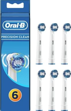 Oral B Oral-B Precision Clean - Opzetborstels - 6 Stuks - Wit -Mondverzorging 768x1200 1