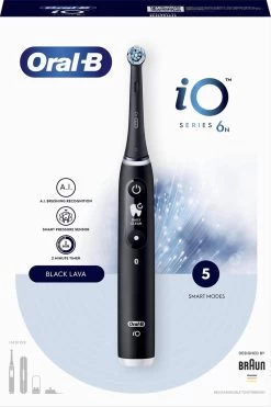 Oral B IO 6N - SMILE Black Lava Elektrische Tandenborstel Ontworpen Door Braun -Mondverzorging 800x1200 1