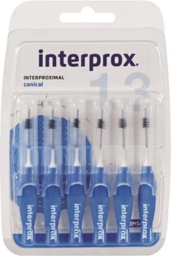 Interprox Premium Conical Ragers - 3,5 Tot 6 Mm - 3 X 6 Stuks 18 Interprox Premium Conical Ragers - 3,5 Tot 6 Mm - 3 X 6 Stuks -Mondverzorging 806x1200 1