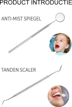 Newide Professionele Tandarts Set Met Luxe Etui – Tandsteen Verwijderaar – RVS Tandarts Setje – Tandenstokers – Tandartshaakje – Tand Verzorging Gereedschap Set – Tandplak Verwijderaar -Mondverzorging 808x1200