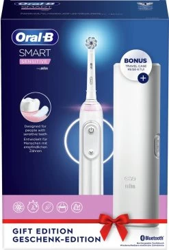 Oral B Oral-B Smart Sensitive - Elektrische Tandenborstel - Ontworpen Door Braun - 1 Handvat En 1 Opzetborstel -Mondverzorging 812x1200