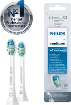 Philips Sonicare C2 Optimal Plaque Defence HX9022/10 - Opzetborstels - 2 Stuks -Mondverzorging 817x1200 3