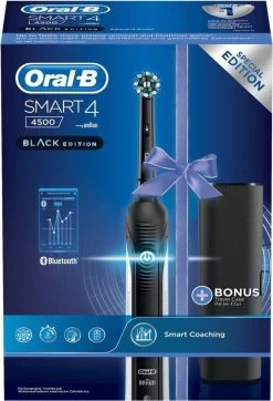 Oral B Oral-B Smart 4 4500 - Zwart - Elektrische Tandenborstel - Powered By Braun - 1 Handvat En 2 Opzetborstels 30 Oral B Oral-B Smart 4 4500 - Zwart - Elektrische Tandenborstel - Powered By Braun - 1 Handvat En 2 Opzetborstels -Mondverzorging 818x1200 2