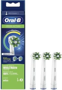 Oral B Oral-B CrossAction - Met CleanMaximiser-technologie - Opzetborstels - 3 Stuks 19 Oral B Oral-B CrossAction - Met CleanMaximiser-technologie - Opzetborstels - 3 Stuks -Mondverzorging 821x1200 3