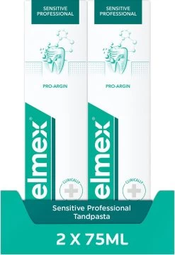 Elmex Sensitive Professional Tandpasta - 2 X 75 Ml - Voordeelverpakking