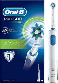 Oral B Oral-B PRO600 - Cross Action - Elektrische Tandenborstel