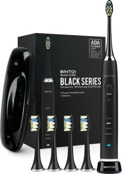 Bintoi® ISonic Black Series D700 - Elektrische Tandenborstel - Ultra Whitening