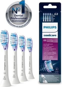 Philips Sonicare AdaptiveClean Gum HX9054/17 - Opzetborstel - 4 Stuks -Mondverzorging 855x1200