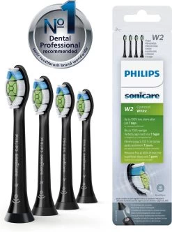 Philips Sonicare W2 Optimal White HX6064/11 - Opzetborstels - 4 Stuks - Zwart 34 Philips Sonicare W2 Optimal White HX6064/11 - Opzetborstels - 4 Stuks - Zwart -Mondverzorging 894x1200