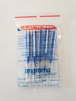 Lactona Easygrip Ragers Conisch-Easygrip B 3Mm-7Mm, Donkerblauw - 5 Gripzak X 5 Stuks - Voordeelpakket -Mondverzorging 899x1200 8