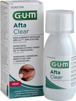 GUM® G.u.m. Aftaclear Mondspoeling 120 Ml - Medisch Hulpmiddel -Mondverzorging 910x1200 4