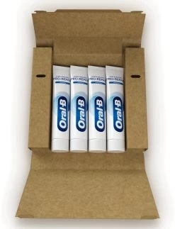 Oral B Oral-B Tandvlees & Glazuur Pro-Repair Origineel - Voordeelverpakking 4 X 100 Ml - Tandpasta Verpakt In Gerecycleerd Karton 11 Oral B Oral-B Tandvlees & Glazuur Pro-Repair Origineel - Voordeelverpakking 4 X 100 Ml - Tandpasta Verpakt In Gerecycleerd Karton -Mondverzorging 918x1200 2