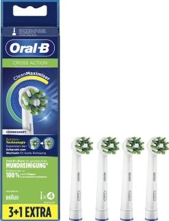 Oral B Oral-B CrossAction - Met CleanMaximiser-technologie - Opzetborstels - 4 Stuks 24 Oral B Oral-B CrossAction - Met CleanMaximiser-technologie - Opzetborstels - 4 Stuks -Mondverzorging 921x1200 2