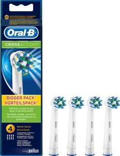 Oral B Oral-B CrossAction - Opzetborstels - 4 Stuks 23 Oral B Oral-B CrossAction - Opzetborstels - 4 Stuks -Mondverzorging 924x1200 3